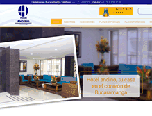 Tablet Screenshot of hotelandino.com.co