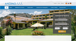 Desktop Screenshot of hotelandino.com